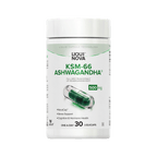 LiquiNova KSM-66® Ashwagandha canister, 30 one-a-day liquid capsules
