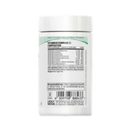Vitamin B-Complex composition label with ingredient amounts per capsule
