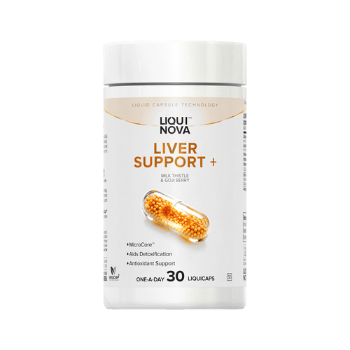LiquiNova Liver Support+ canister, 30 one-a-day liquid capsules