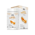 LiquiNova Liver Support+ liquid capsule pack, Milk Thistle and Goji Berry