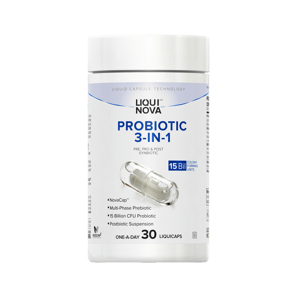 LiquiNova Probiotic 3-in-1 canister, 30 one-a-day liquid capsules
