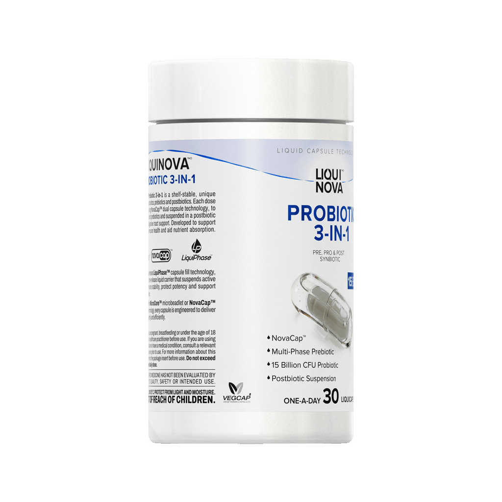 Probiotic 3-in-1 canister right label panel