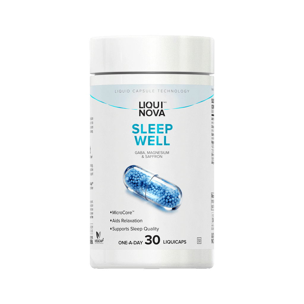 LiquiNova Sleep Well canister, 30 one-a-day liquid capsules
