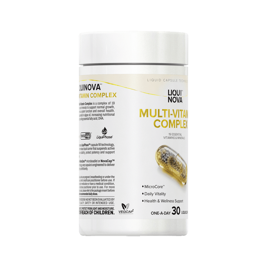Multi-Vitamin Complex canister right label panel